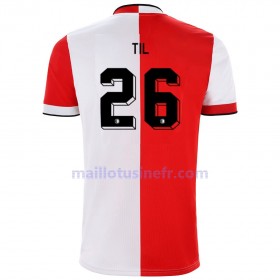 Maillot de Foot Feyenoord Rotterdam Guus Til 26 Domicile 2021-22